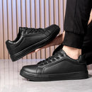 Men's Business casual Shoes Soft Moccasin Shoes Comfortable Casual Shoes for Men Autumn Solid Black White Men Sneakers - M & M Global