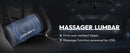 Dowinx Gaming Chair Ergonomic Office Recliner for Computer with Massage Lumbar Support, PU Leather E-Sports Gamer Chairs