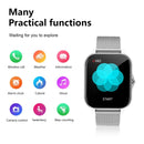 Smart watch wireless calling/dial Sport mode calling reminder and rejection fitness monitoring for iPhone/Andriod - M & M Global