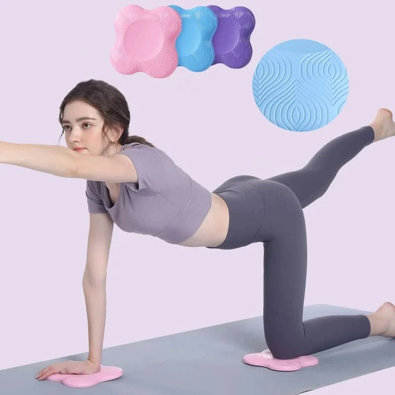 1pc Yoga Knee Elbow Joint Protection Pad Portable Gym Fitness Exercise Thickened Non-slip Yoga Mat Pilates Fitness Equipment - M & M Global