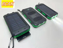 BCAK Brand Power bank Outdoor 200000mAh Large Capacity Solar Power Bank  Portable With Lanyard Compass External Battery Camping - M & M Global