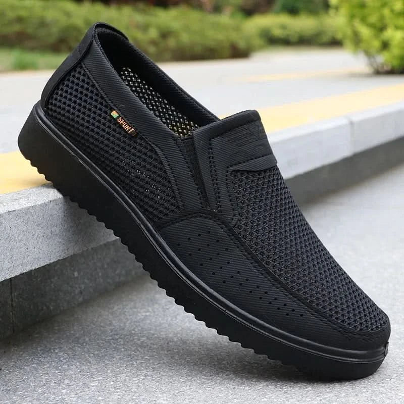 Lightweight low-top walking sneakers for outdoor, fishing, park and sports Rubber sole Breathable loafers for men - M & M Global