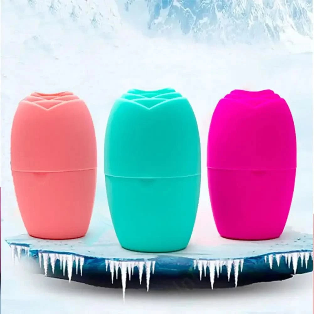 Skin Care Face Lifting Contouring Tool Silicone Ice Cube Trays Ice Globe Ice Balls Face Massager Facial Roller Reduce Acne - M & M Global