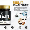 Pure Shilajit Supplement for Men & Women –85+ Trace Minerals & Fulvic Acid - Energy, Brain, Immunity – Himalaya Shilajit Resin - M & M Global