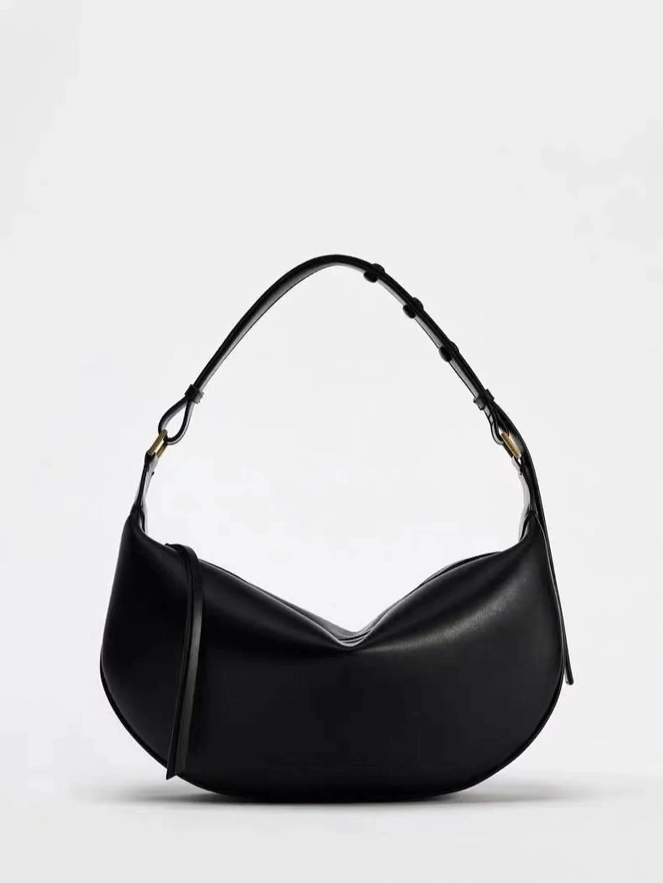 2025 new fashion senior texture single shoulder crossbody bag with a small design underarm dumpling bag - M & M Global