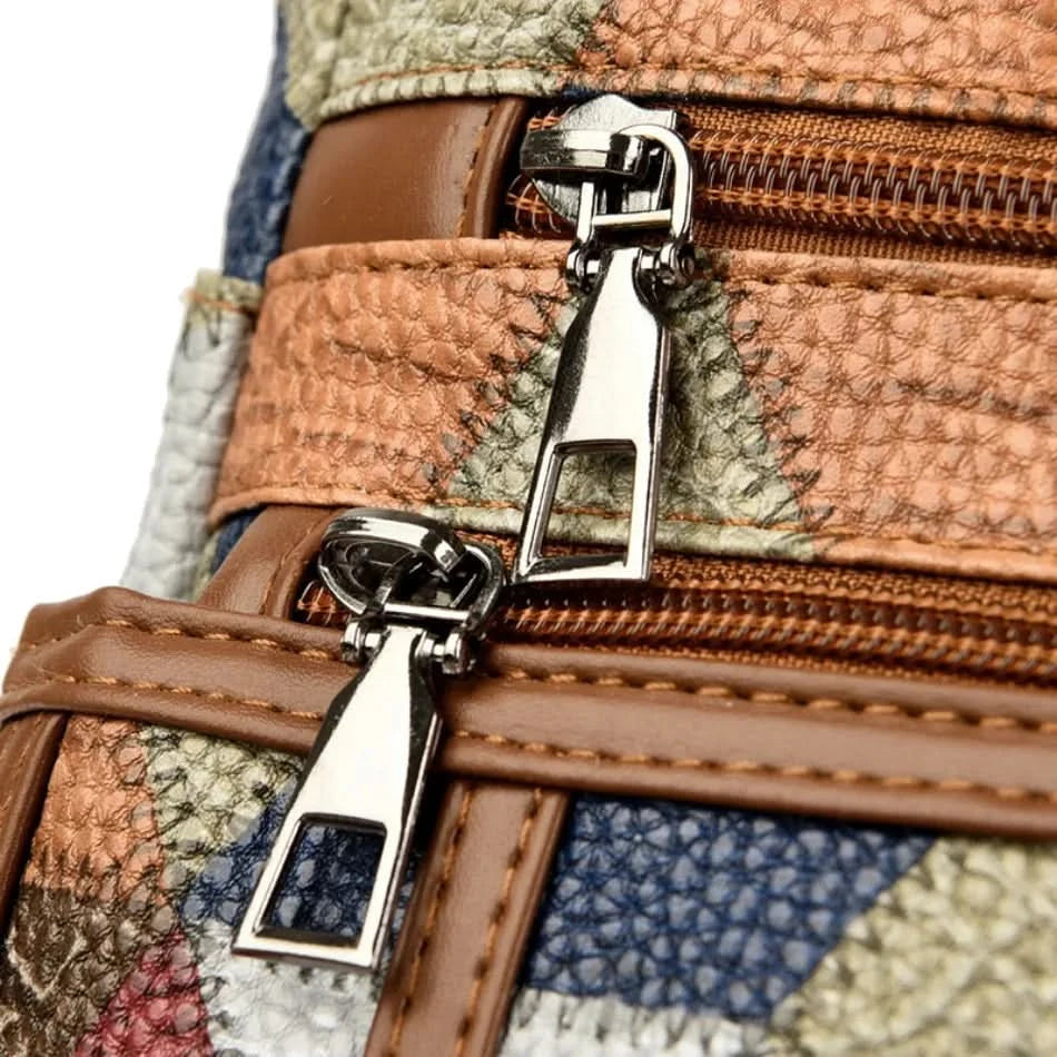 Soft Leather Purses and Handbags Casual Shoulder Crossbody Bags for Women 2024 Vintage Multi-pocket Ladies Messenger Bags Design - M & M Global