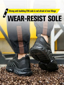 Breathable, lightweight and comfortable anti-smash and anti-puncture safety shoes
