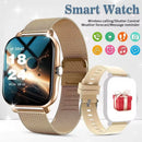 2026 New Bluetooth Call Smart Watch Information Push Men Women Health Monitoring Watch Pedometer IP68 Smartwatch For Android IOS