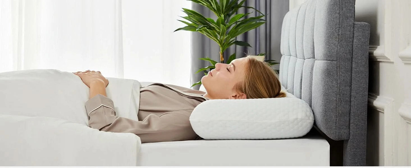 JHK Memory Foam Pillows Standard Size Neck Pillow Ventilated Cooling Bed Pillow with Removable Washable Cover Ultimate Comfort