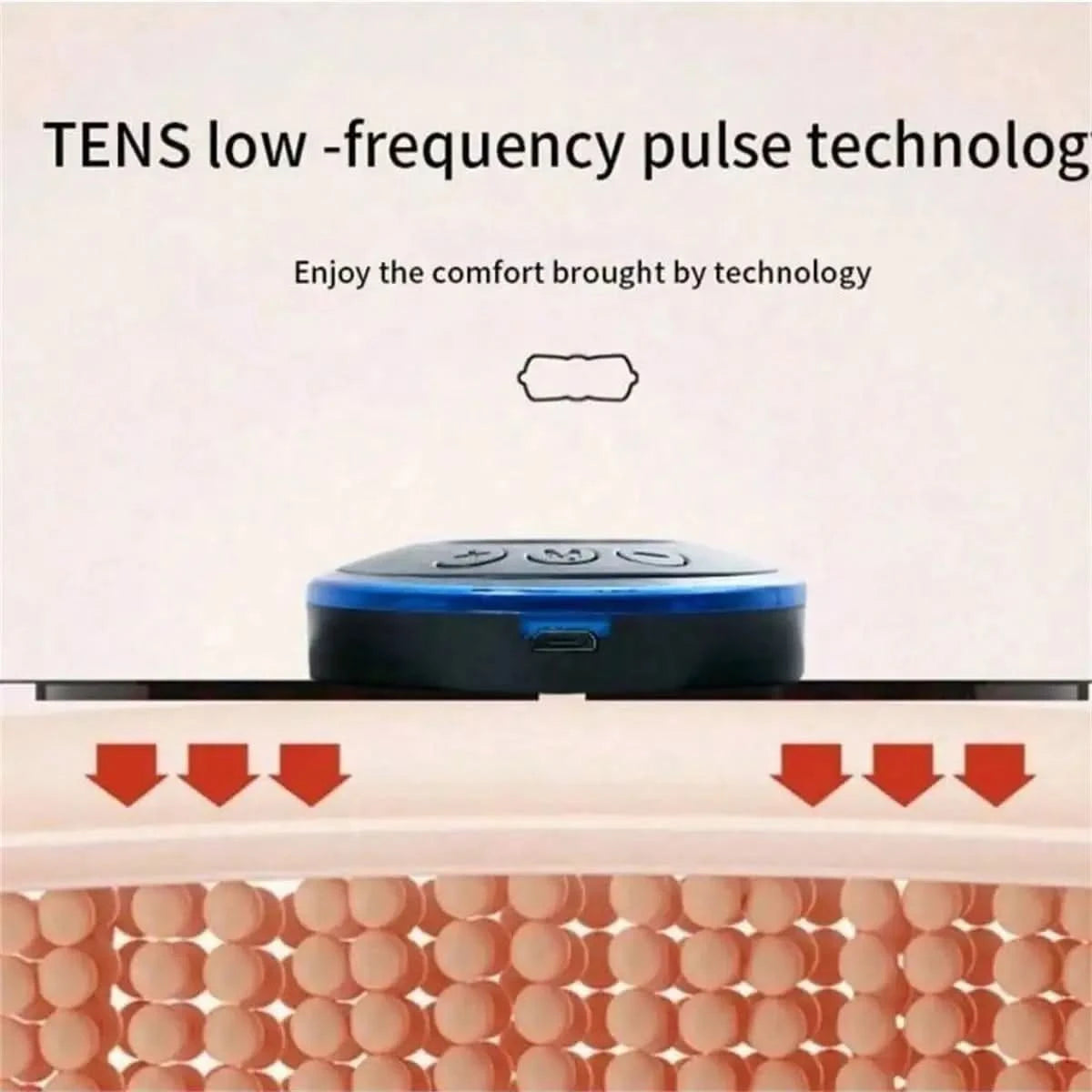 Neck Massager LCD Display EMS Electric Cervical Massage Patch Low-Frequency Pulse Muscle Stimulation Pad For Relaxation - M & M Global