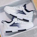 Versatile white shoes men's new 2025 summer casual breathable mesh board shoes fashionable sports height increasing men's shoes - M & M Global