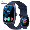 3D curved screen technology, Smart watch, wireless calling /dial,for iPhone/Andriod,sports watches