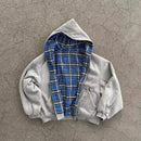 Y2K New Fashion Trend Sell Spot Zipper Hoodie Women Street Casual Loose Fleece Thick Both Sides Wearing Sweatshirt Unisex Hoodie