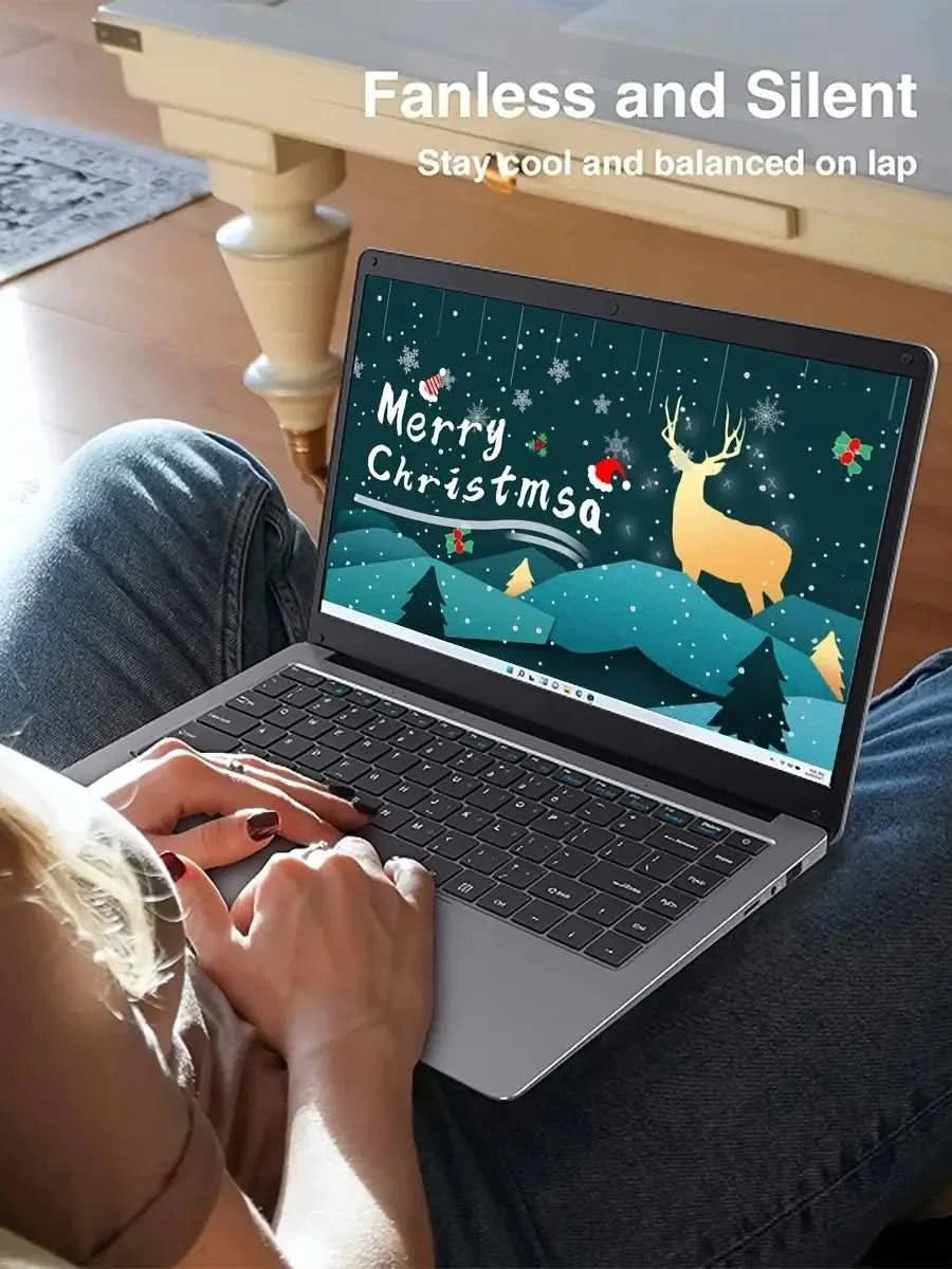 14 Inch Laptop J3710 8GB RAM 256GB SSD Windows 11  For Students And Business