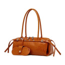 New Women's Rectangle Bag Luxury Designer Shoulder Bags High Quality Cowhide Handbags Fashion Women Baguette Bag 3086 - M & M Global