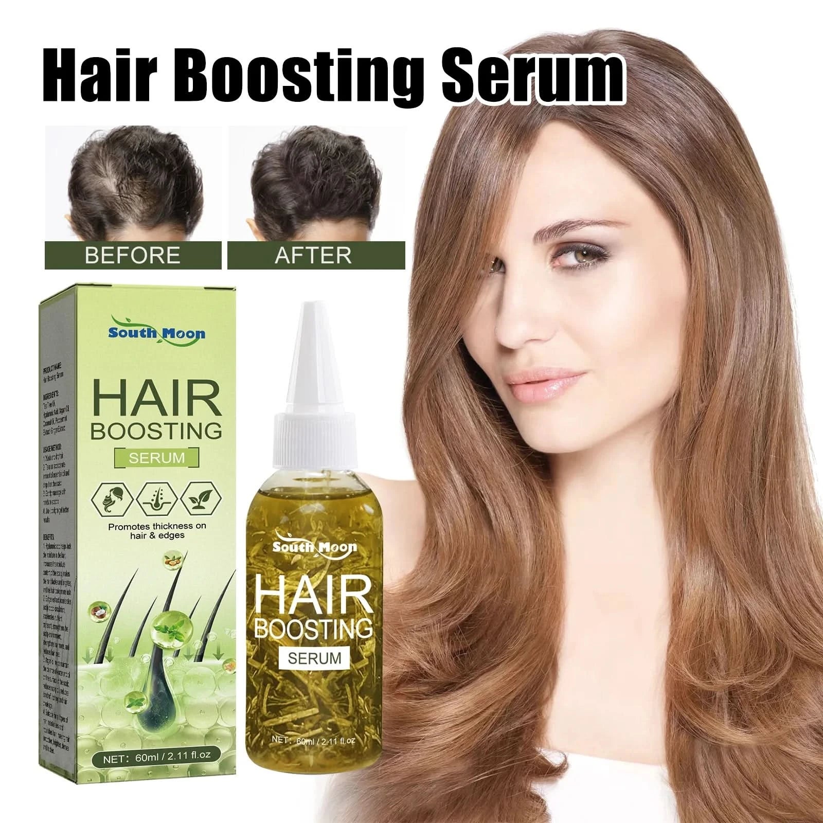 Fast Hair Growth Oil Africa Crazy Traction Alopecia Serum Anti Hair Break Thicken Hair Loss Treatment Spray Beauty Health - M & M Global
