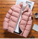 Autumn/Winter Fashion Trend Printed Large Size Coat Men's Casual Relaxed Comfortable High Quality Cotton-Padded Jacket