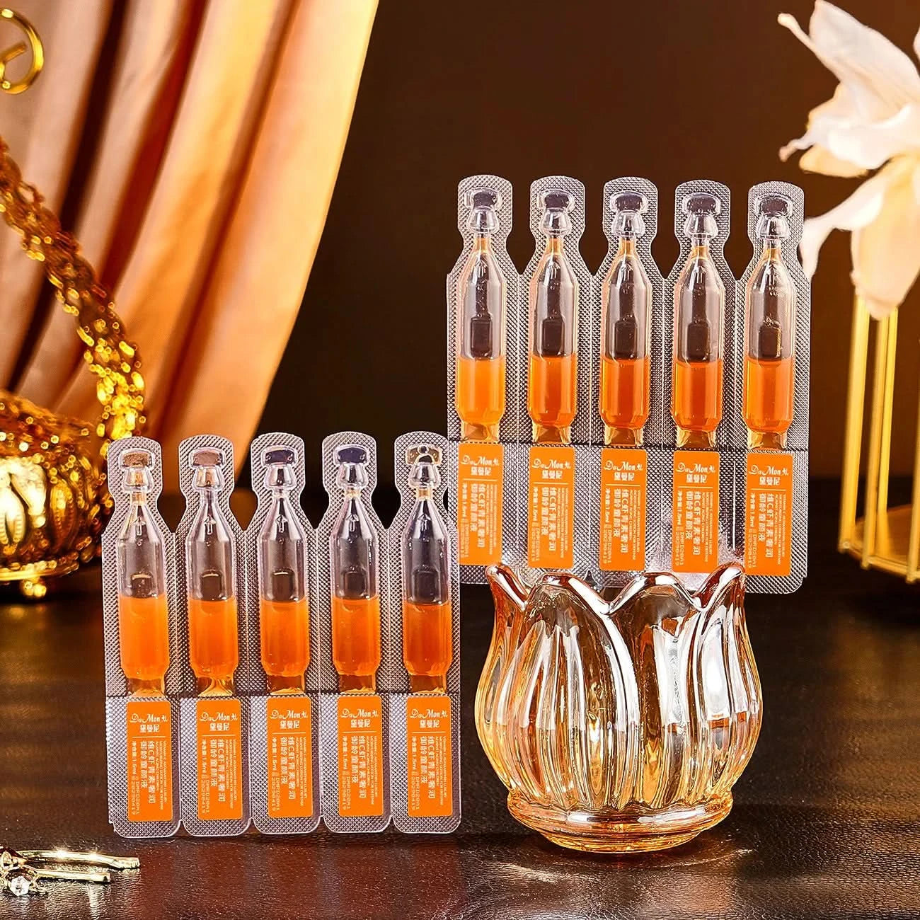 30pcs/box Astaxanthin Facial Essence Kit Collagen Hyaluronic Acid Moisturizing Rejuvenation Vitamin C Beauty Skin Care - M & M Global