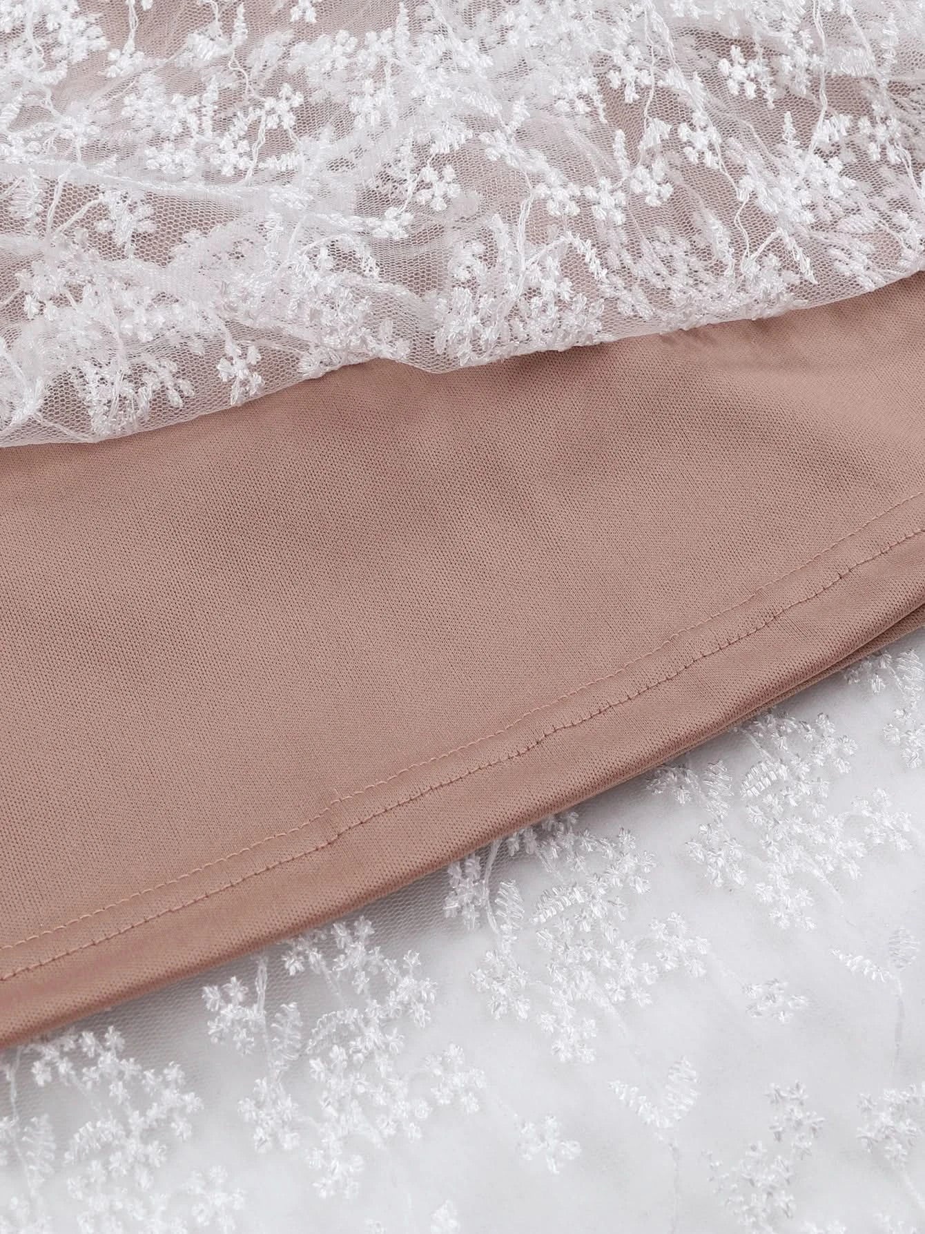 Sexy Lace Jacquard See Through Women Dress Sleeveless Tie Up Backless lace Long Dress Summer Party Ladies Bandage Party Dress - M & M Global
