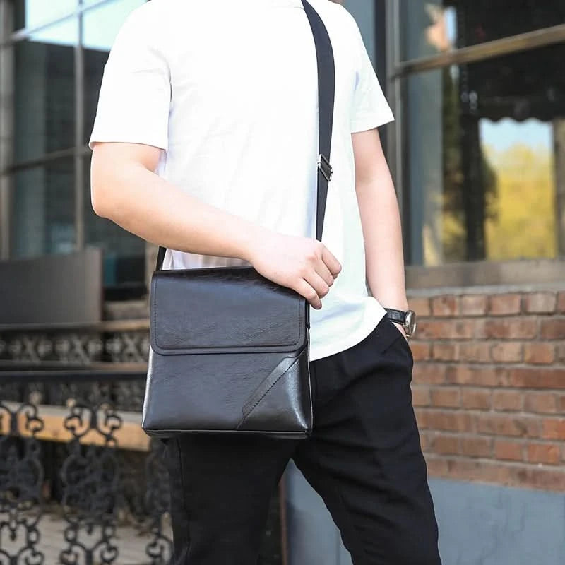 Men's crossbody bag, travel shoulder bag, lightweight men's wallet, small casual crossbody bag, work travel - M & M Global