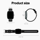 Smart watch, custom wallpaper, call reminder/rejection, multiple sports modes, music playback, unisex, suitable for iOS/Android