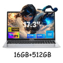 ACEMAGIC 17.3inch Laptop with High Performance Quad Core-12th Alder Lake N97 Laptop Computer Spacious Storage 16GB RAM 512GB ROM