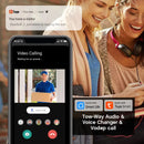 Tuya WiFi doorbell  2-way HD 1080P, microSD/cloud, waterproof, 1000mAh battery, long standby,Wireless Security Camera - M & M Global
