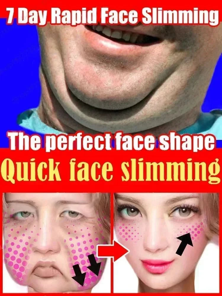 Effective V-Shape Face Slimming Lifting Facial Cream Lift Up V Double Chin Cheek Slimming Firming Anti Wrinkle Beauty Skin Care - M & M Global