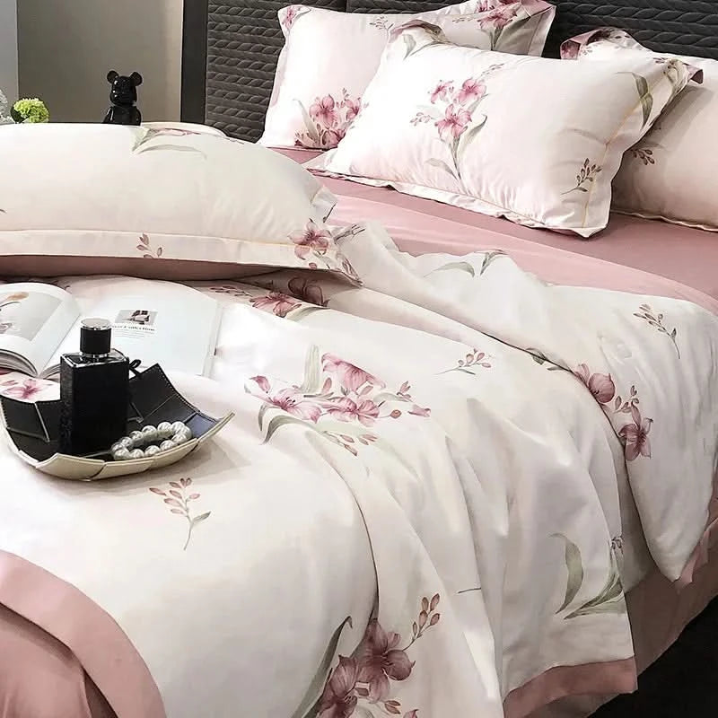 Summer Ice Cool Thin Quilt Comforter Soft Air Conditioning Quilt/Duvet/Blanket Bed Single Double Bed Skin-friendly Blanket 이불 - M & M Global