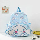 Kawaii Hello Kitty Kuromi Cinnamoroll Backpacks Cute Cartoon My Melody Pochacco Pompom Purin Anime Storage School Bag Sac A Dos - M & M Global