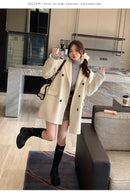 Sweater For Women Winter Thicken Turtleneck Slim Knit Pullover New Warm Plush Velvet Lined Knitwear Jumper Tops Casual Poleras