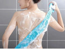 Body Sponge Silicone Brushes Bath Towels Scrubber Rubbing Back Peeling Massage Shower Belt Extended Skin Clean Brushes - M & M Global