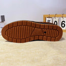 Men's Traditional Style Slip-On Loafers - Breathable and Durable Rubber Soles - Plaid and Wear-Resistant, Suitable for Business, Leisure and Outdoor Use - M & M Global