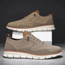 YRZL Men Casual Sports Shoes Anti Slip Wear-Resistant Breathable Cushioning Color Blocking Design Versatile Casual Sports Shoes - M & M Global