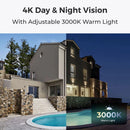 Reolink 8MP UHD IK10 Vandal-Proof PoE Security Camera 4K Outdoor IP Camera 125° Wide Angle IP67 Waterproof Surveillance Cameras