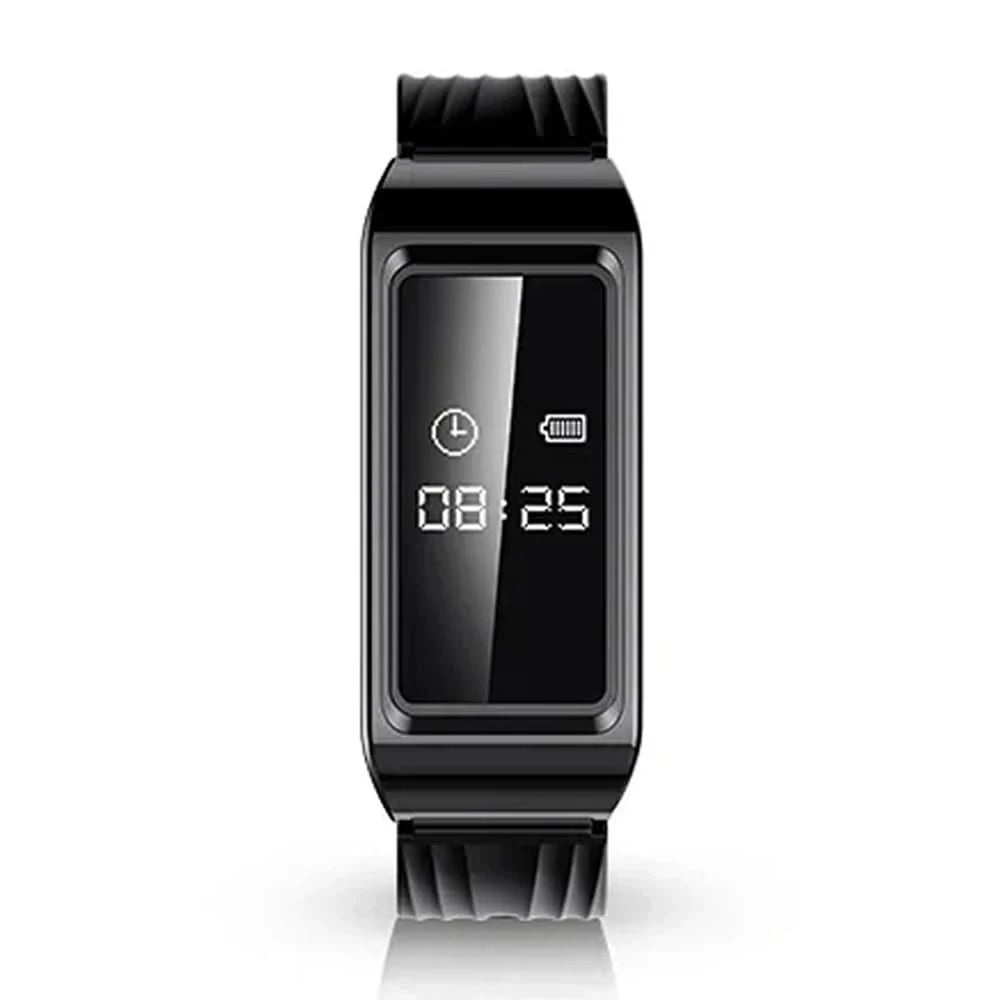HD Mini Camera Watch 8-256GB Video Voice Recorder Bracelet USB Flash Driver Dictaphone Noise Reduce Sound Recording Wristband - M & M Global