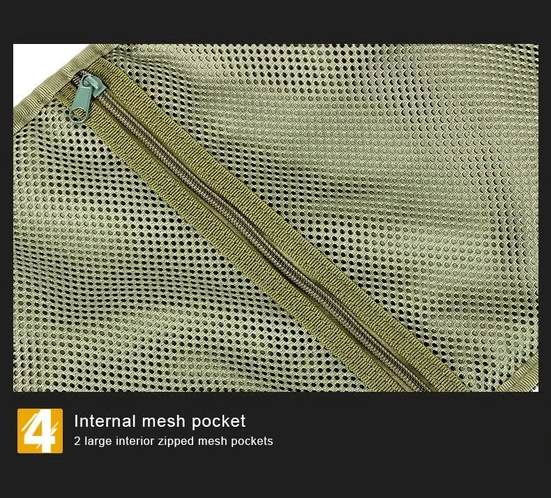 Tactical Outdoor Medical Backpack Large Capacity Camping Mountaineering Backpack Emergency Bag Multi-functional Storage Bag - M & M Global