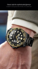 OLEVS Original Brand High Fashion Men's watch WaterproofCalendar Quartz Watch for Male Luminous Stainless Steel Authentic Watch - M & M Global