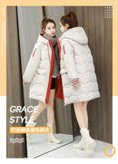 Women's Mid-length 2025 Korean Loose Winter Cotton Coat Thickened Cotton Jacket Bread