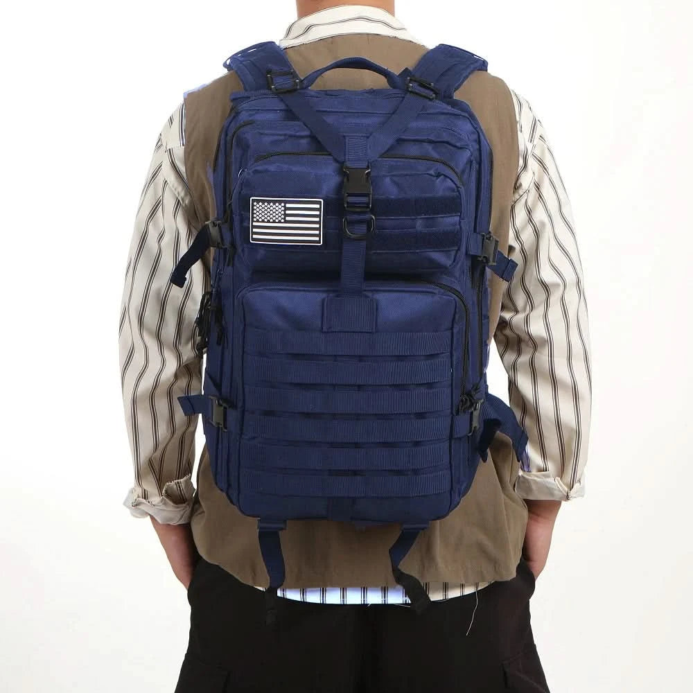 30L/50L 1000D Nylon Waterproof Trekking Fishing Hunting Bag Backpack Outdoor Rucksacks Tactical Sports Camping Hiking - M & M Global