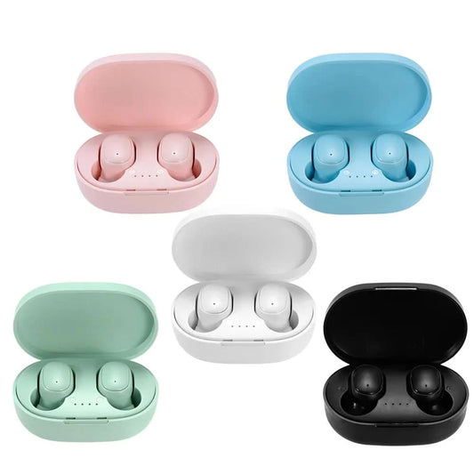 A6s Tws Earphones Wireless Bluetooth-compatible Headset Stereo Fone Sports Earbuds Compatible For Xiaomi Huawei Iphone - M & M Global