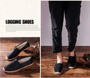 Women Sewing Flax Shoes Slip on Loafers Casual Shoes Man Espadrilles Hemp Canvas Flat Shoes Plus Size Fisherman Driving Footwear - M & M Global