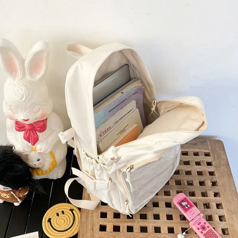 Japanese Style Transparent Ita Bag for Girls Comic Cons Large Capacity Women Backpack Fashion School Bags for College Student JK - M & M Global