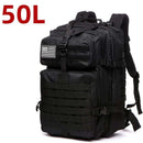 25L/50L Sturdy Nylon Waterproof Tactical Sports Trekking Fishing Hunting Camping Hiking Bag Backpack Outdoor Rucksacks - M & M Global