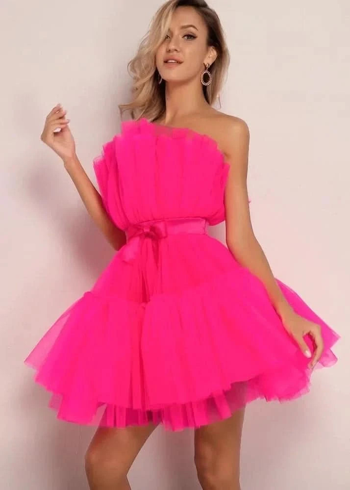Evening Long Dress for Women Elegant Sexy Sleeveless Dresses Gauze Lady Loose Black Club Vestidos Mujer Party Dress Summer 2023 - M & M Global
