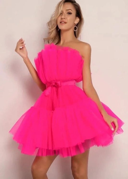 Evening Long Dress for Women Elegant Sexy Sleeveless Dresses Gauze Lady Loose Black Club Vestidos Mujer Party Dress Summer 2023 - M & M Global
