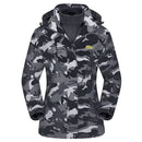 TACVASEN 3 in 1 Winter Fleece Jacket Womens Waterproof Ski Snowboard Jackets Work Rain Coat Outdoor Windbreaker Female Parka