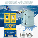 Women Men Hand Luggage Backpack Business College Laptop Travel Backpack Waterproof Carry on mochila viaje cabina avion 40x20x25 - M & M Global