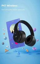 P47 Universally Wireless Bluetooth Noise Cancelling Headphones Gamer Stereo Headset Wireless Sports Game Headset For IOS Android