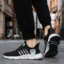 Breathable Mesh Men Shoes Trendy Lightweight Walking Flats Plus Size Male Tennis Sneakers Outdoor Running Fitness Shoes 2024 - M & M Global